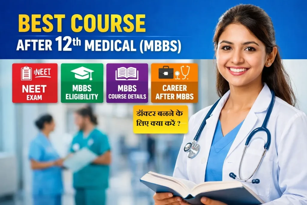 Best course after 12th medical MBBS student NEET guide doctor career