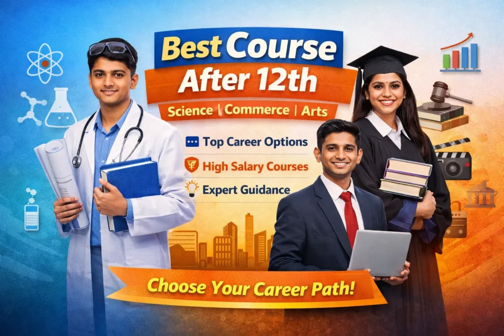 Best Course After 12th – Science Commerce Arts Career Options