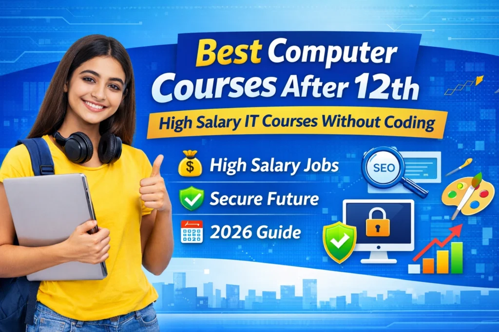 Best Computer Courses After 12th (High Salary IT Courses Without Coding 2026)