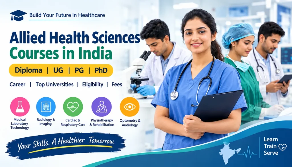 Allied Health Sciences Courses in India Diploma UG PG PhD